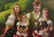 PORTRAIT OF THE FAMILY MARC DE GUNZBURG