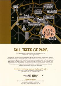 INVITATION VERNISSAGE TALL TREES OF PARIS